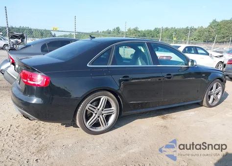 2012 Audi S4 3.0 Premium Plus z USA, uszkodzony, nr VIN WAUBGAFL5CA111439